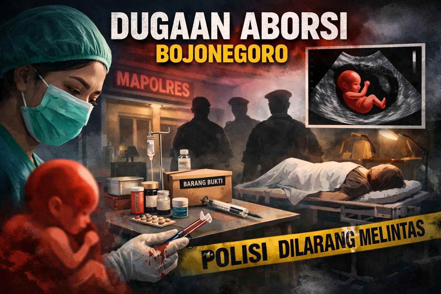 Dugaan Aborsi Bojonegoro, PPNI Bungkam Publik Sorot